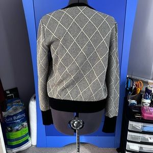 Metallic gold cardigan from Zara size large